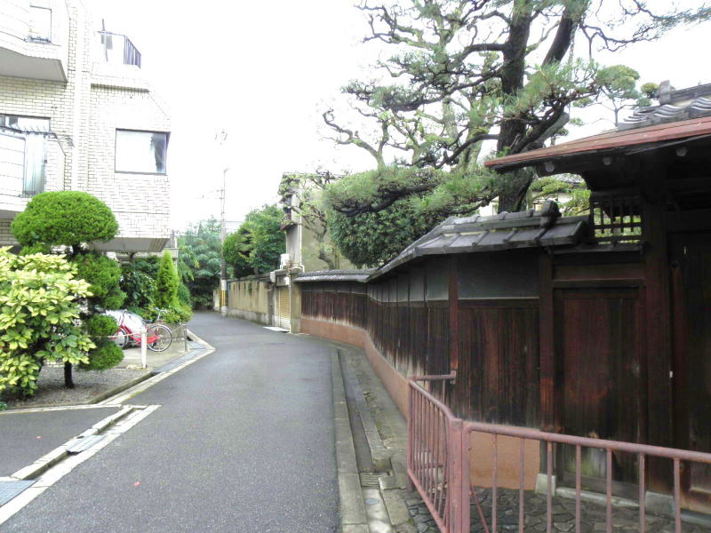 東天下茶屋付近の閑静な住宅地