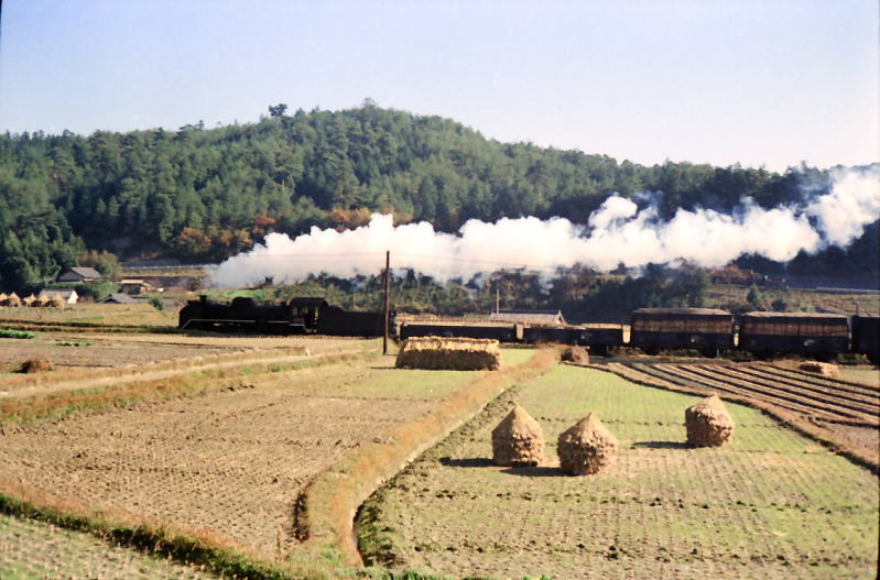 北宇智付近　20/1000の坂を駆け上るＣ５８