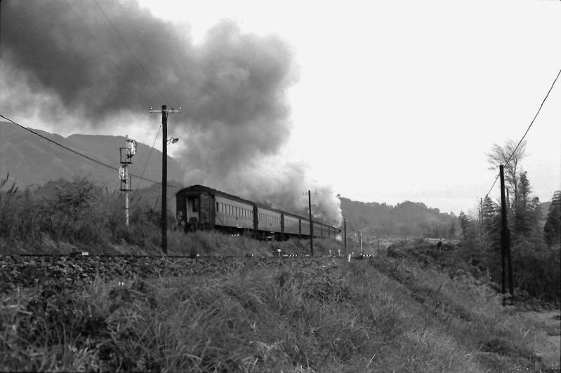 和歌山線北宇智　Ｃ５８-２２２が牽く王寺行き522列車（３）