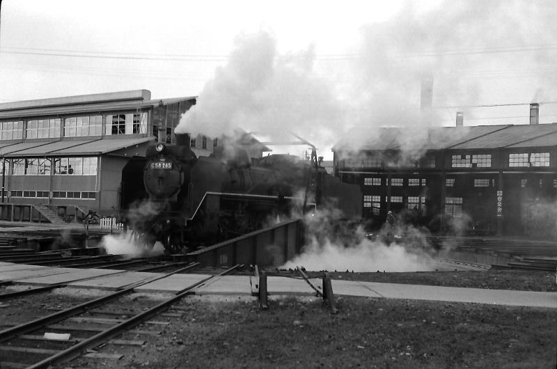 転車台の上のＣ58285