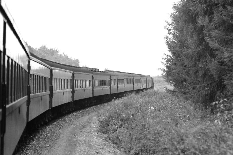 １５２７列車の長い編成