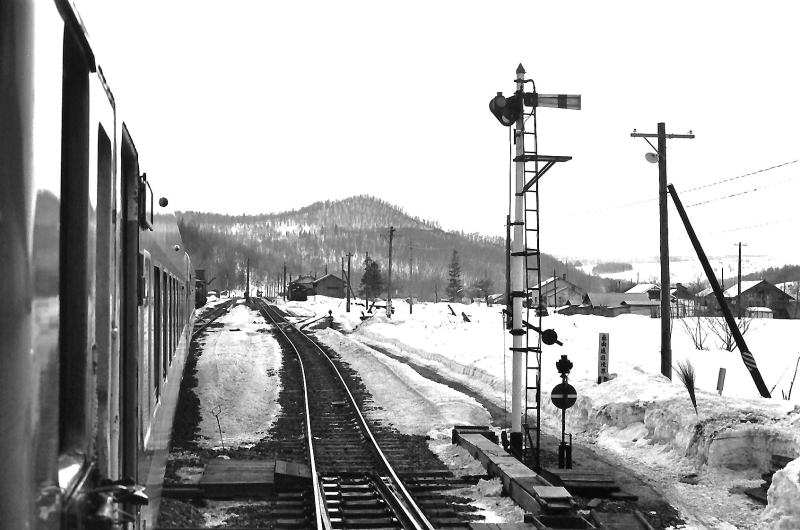 駅の風景2　石北本線金華駅