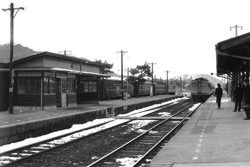 駅の風景2　山陰本線胡麻駅