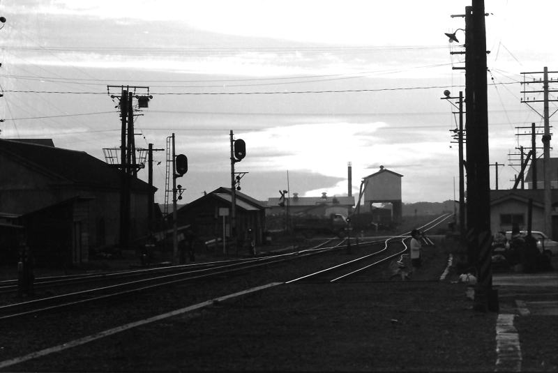 駅の風景2　釧網本線斜里駅