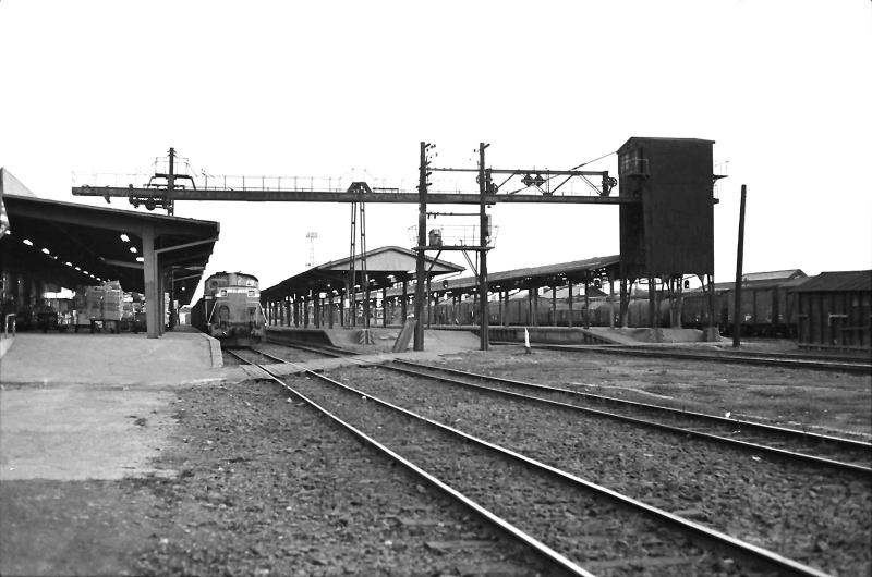 昭和49年9月　地上駅時代の帯広駅