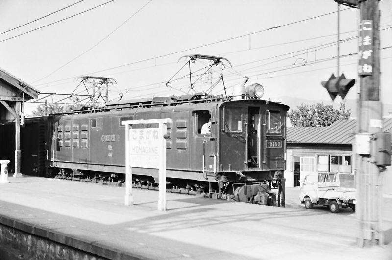 飯田線駒ヶ根駅に停車中のＥＤ１8-2