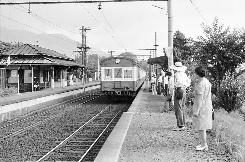 羽場駅　豊橋方面行きの電車