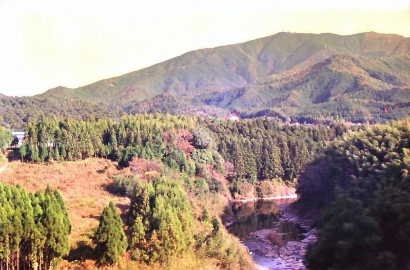 同じく３３１Ｄより。滝原付近・宮川の渓谷。