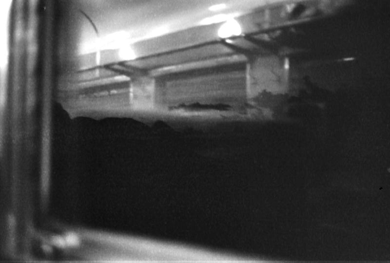 同じく紀勢本線古座～紀伊田原間　夜明けの海を無理やり撮る。