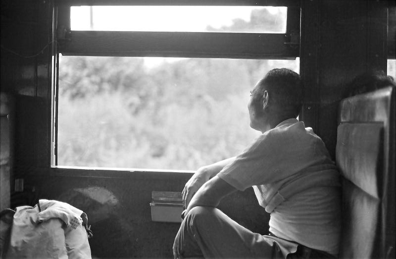 オハ６１型客車　車内