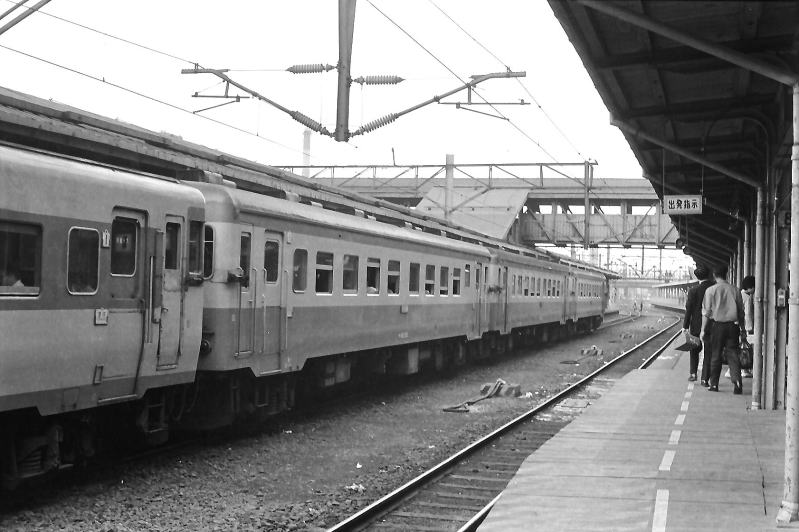 急行に使用されていたキハ２２　札幌駅