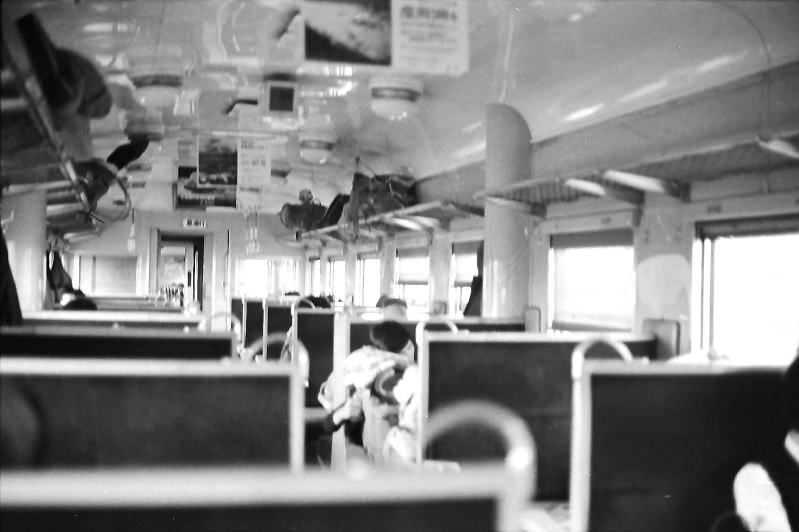 キハ２２の車内