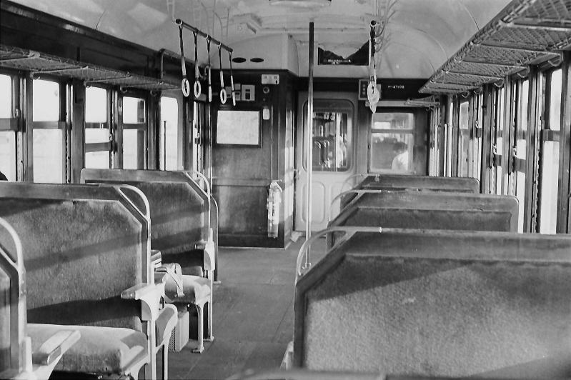 飯田線　クハ４７型電車の車内