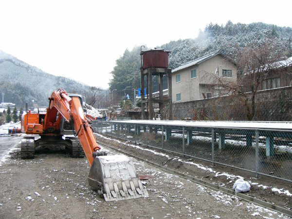 伊勢奥津の給水塔