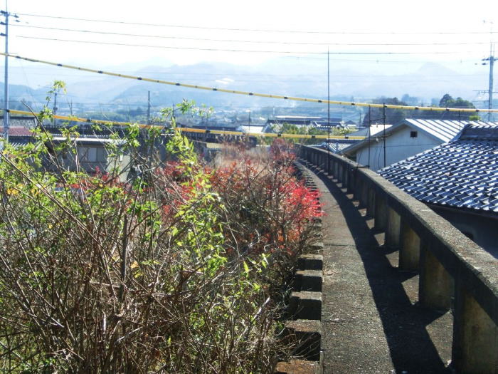 現在の高架橋跡