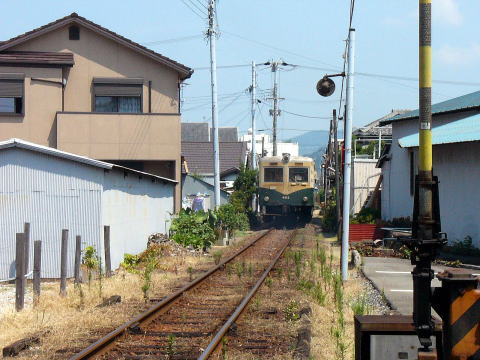 再び御坊へ向けて走っていくキハ６０３