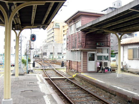 恵美須町駅の駅舎