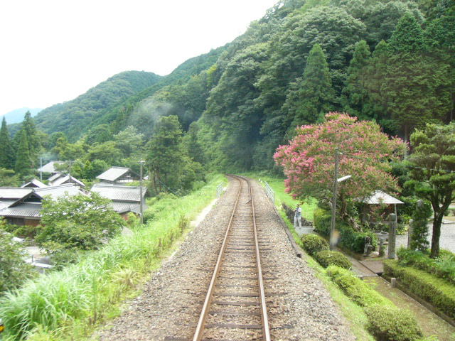 名松線沿線で見かけたてっちゃん