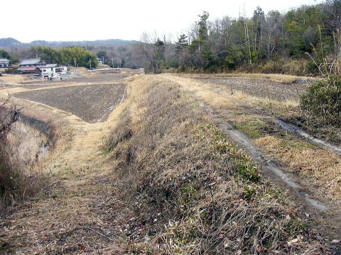 線路があったら出来上がりみたいな風景