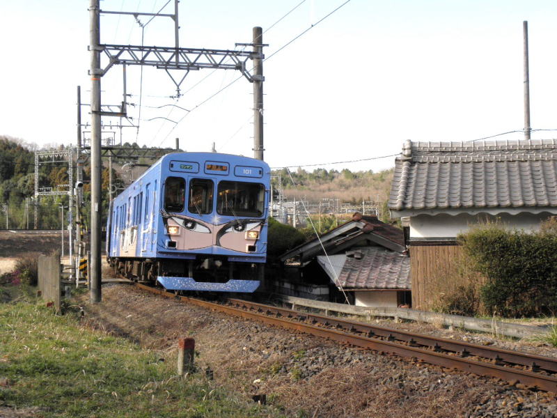 最初にやってきた伊賀鉄道200系