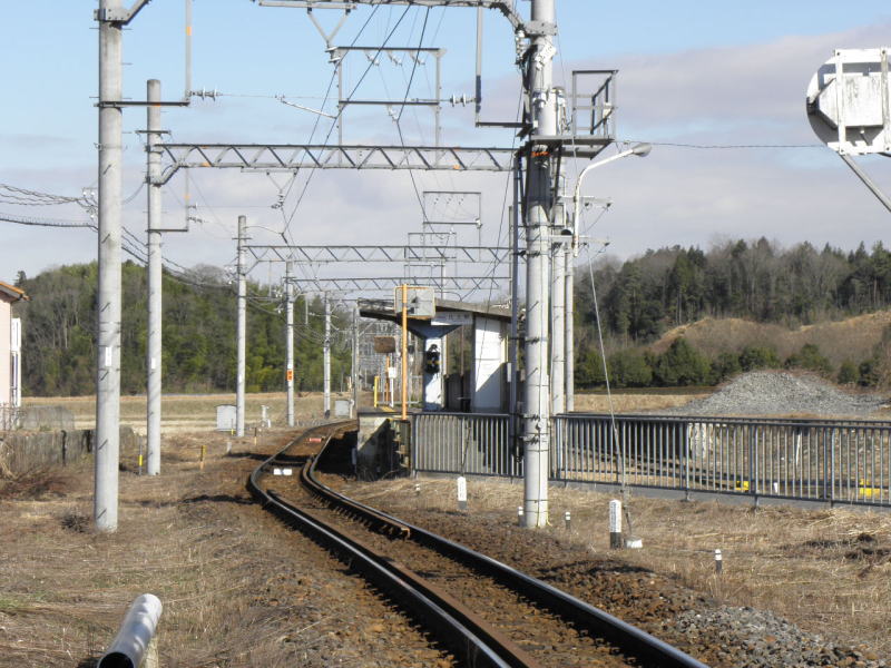 無人になった伊賀鉄道比土駅