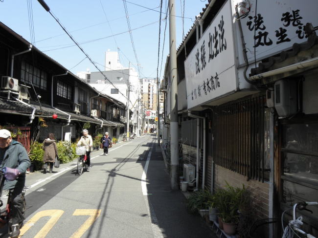 野田の古い町並み。