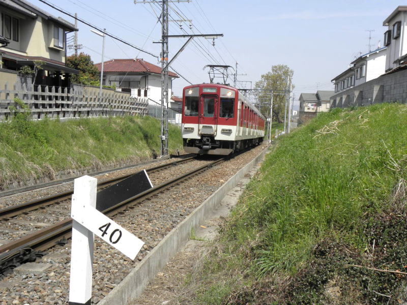 40/1000の勾配標識