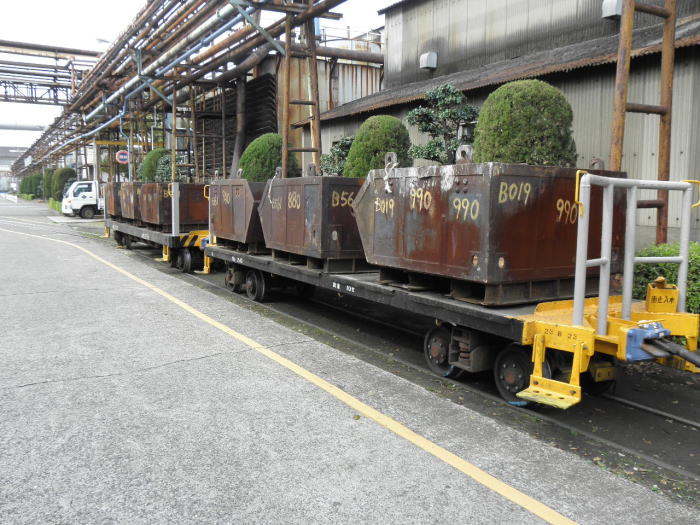 立派なボキー貨車