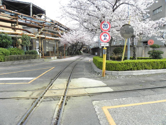 広場の平面交差