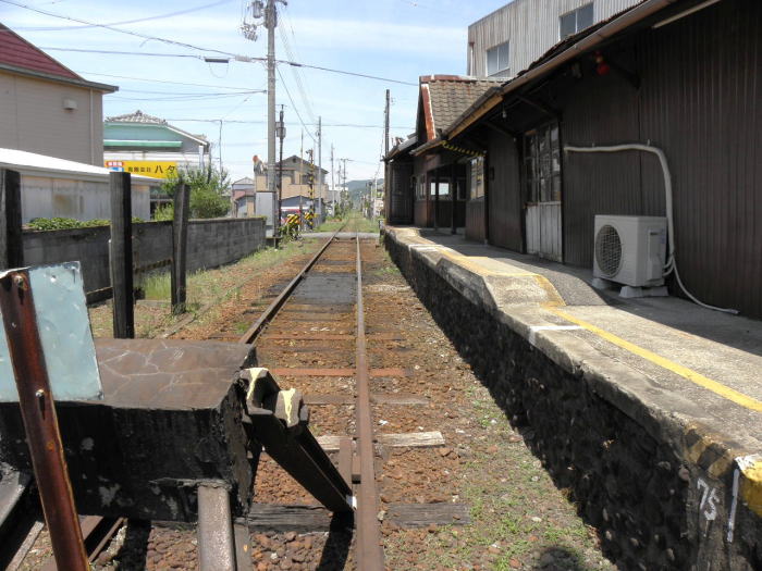 以前と変わらない西御坊駅