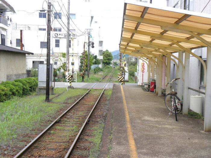 紀州鉄道　市役所前駅