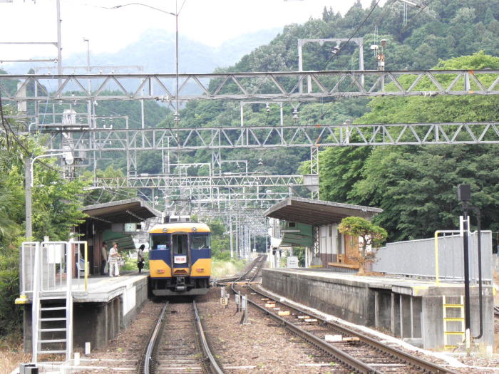 折り返してきた阿倍野橋行き特急