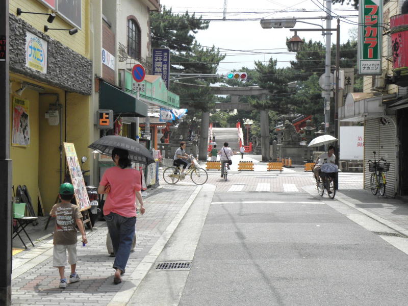 住吉大社への参道