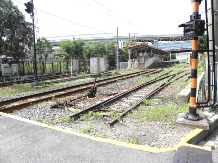 分断された引き込み線