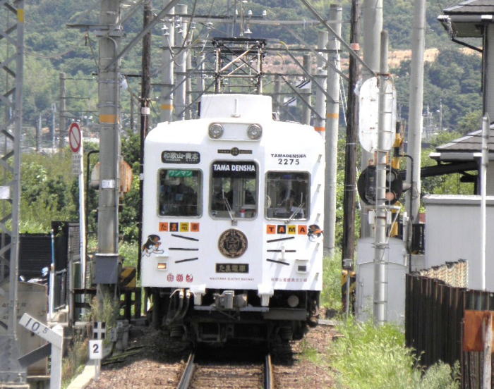 たま電車の正面