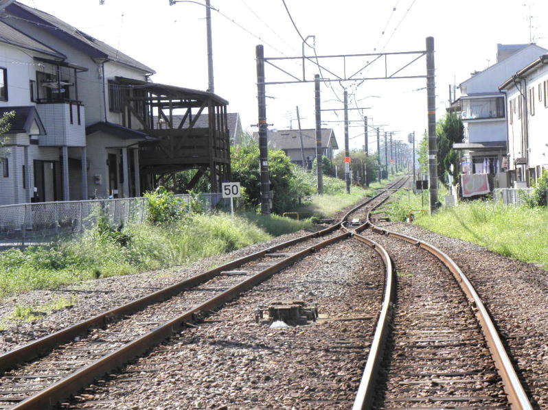 桜井方向を見たところ