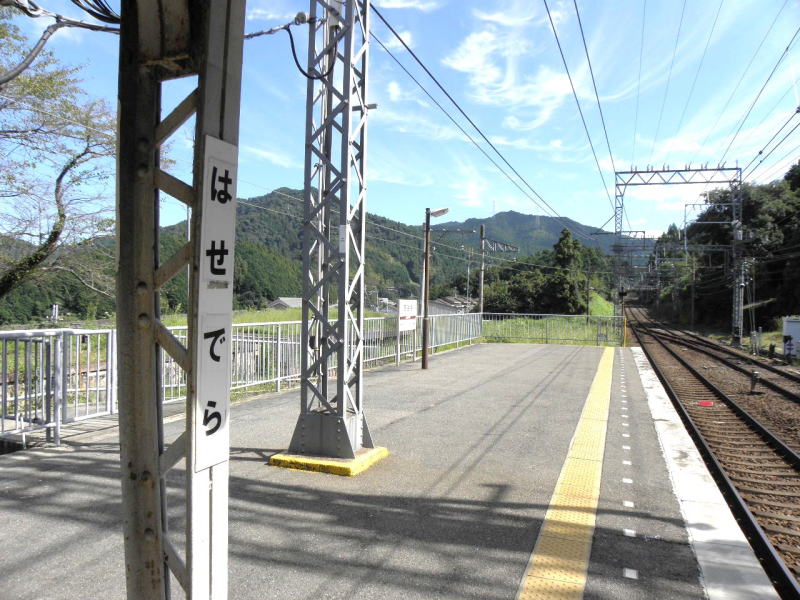 長谷寺駅より、榛原駅方向