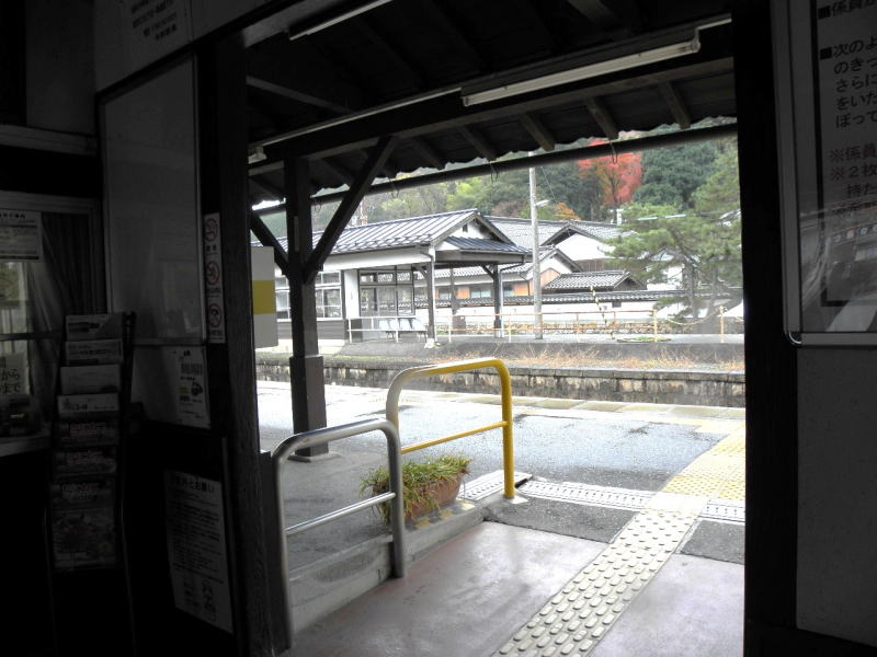 竹田駅の改札口