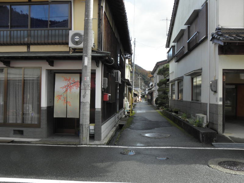 竹田の整然とした町