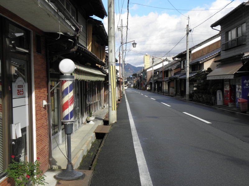 城下町竹田のメインストリート